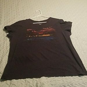 Sonoma Navy Cotton Tee XL